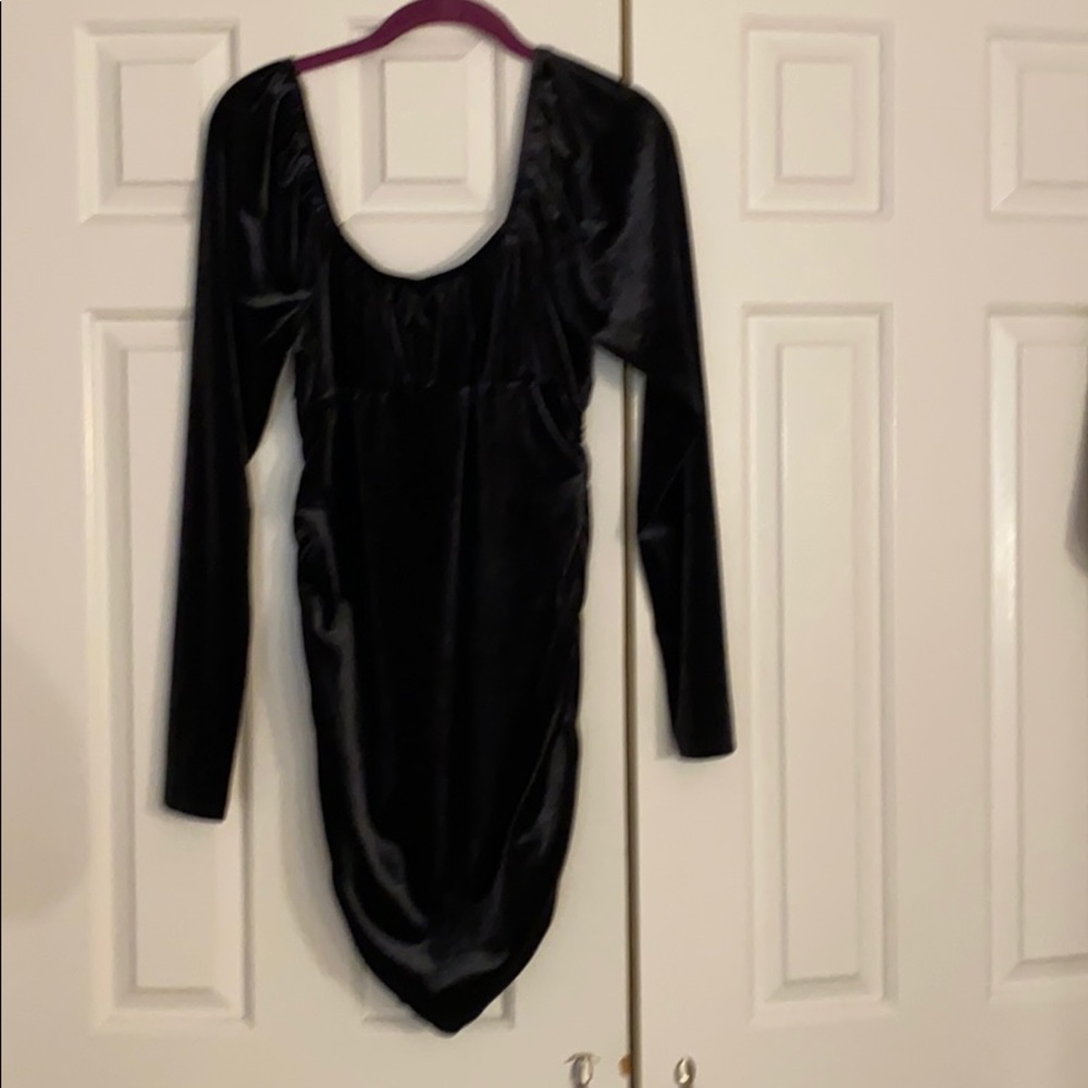 black dress